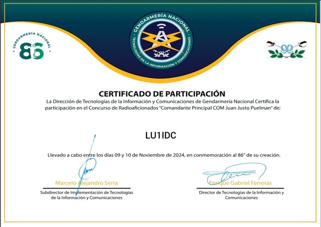 2024 CONCURSO GENDARMERÍA NACIONAL