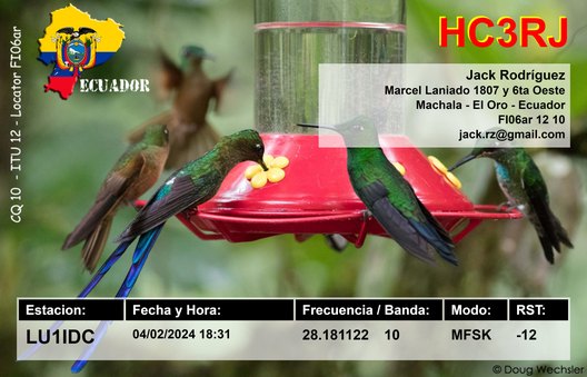 Tarjeta QSL