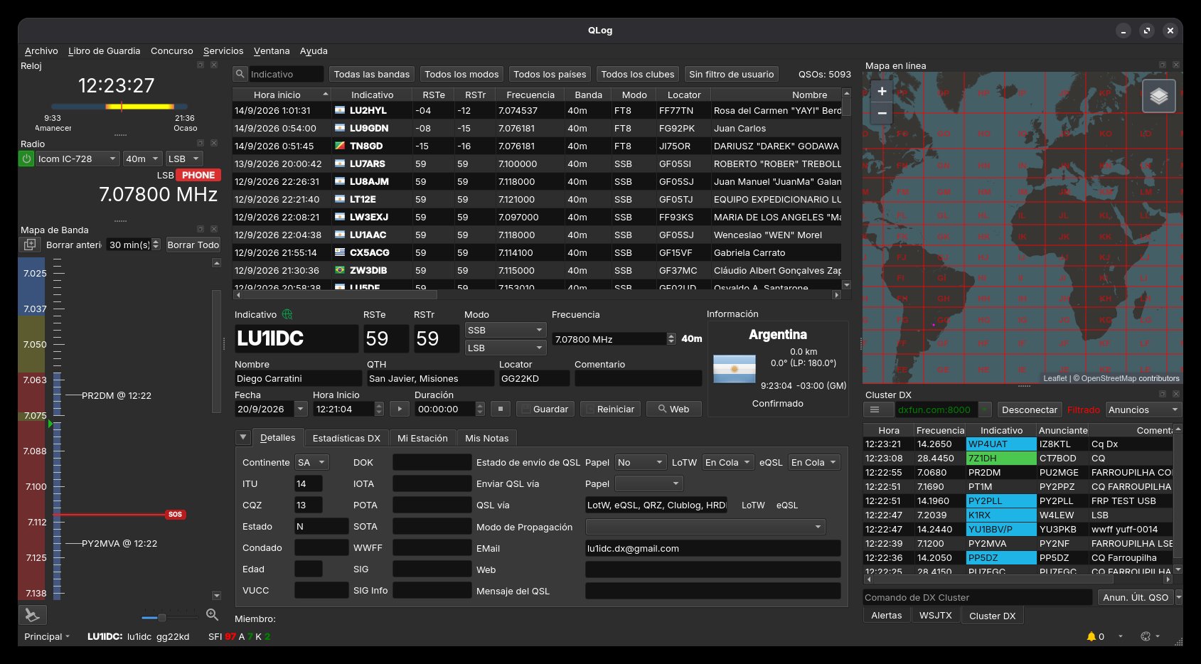 Captura de QLog