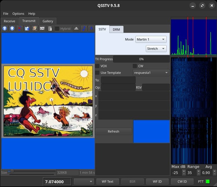 Captura de QSSTV